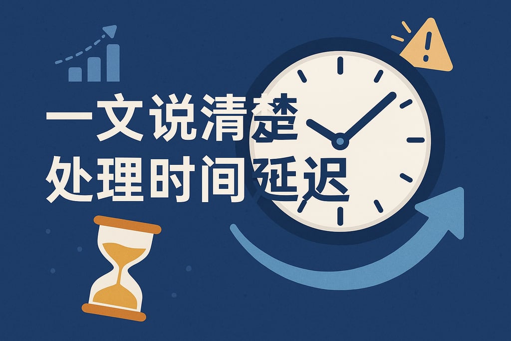 一文说清楚处理时间延迟
