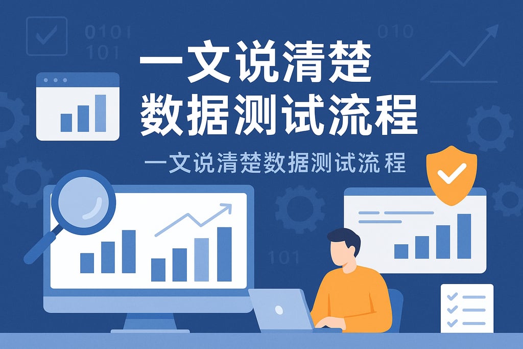 一文说清楚数据测试流程