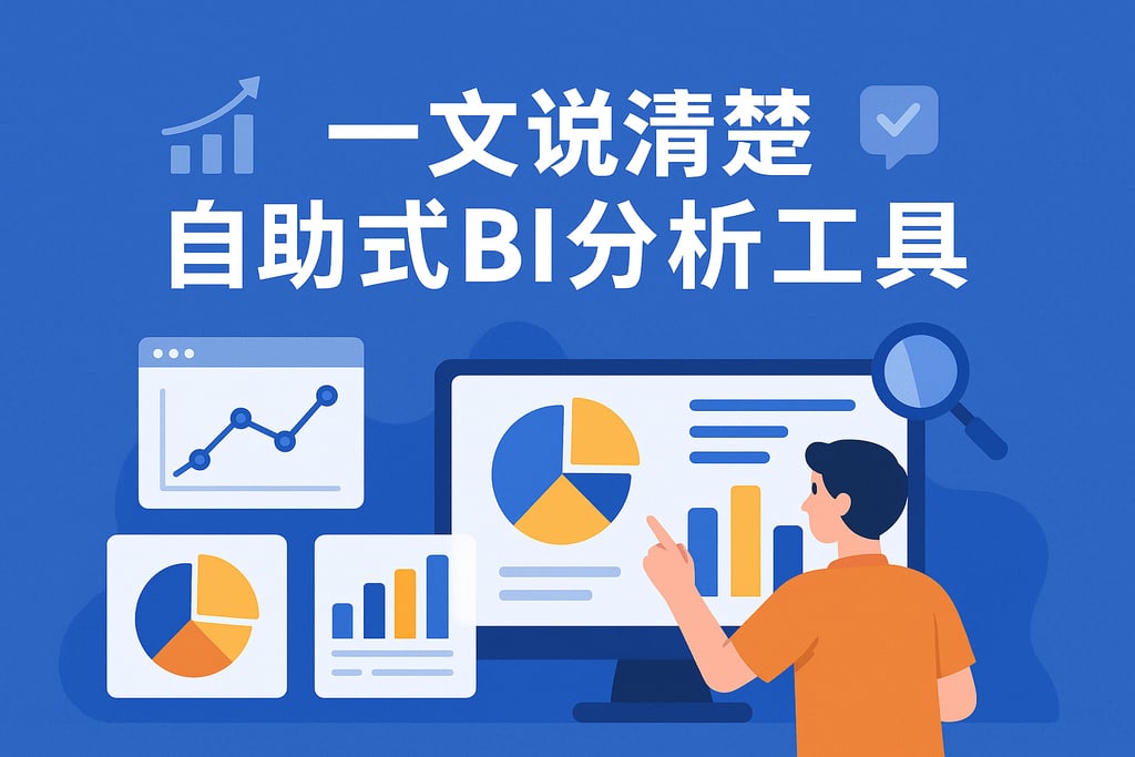 一文说清楚自助式BI分析工具