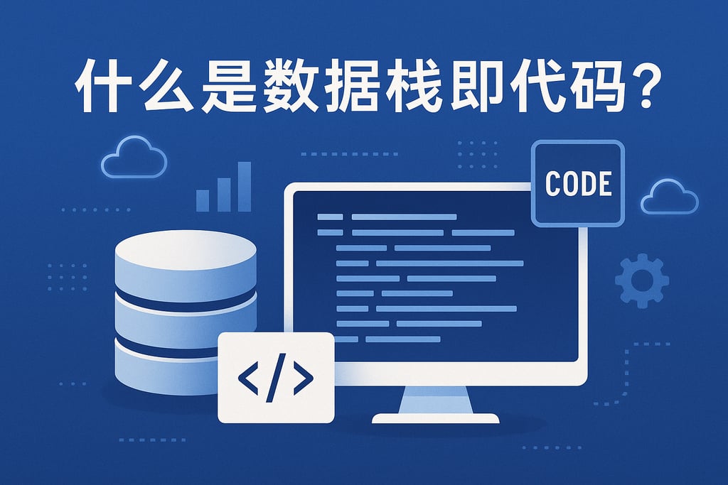 什么是数据栈即代码？