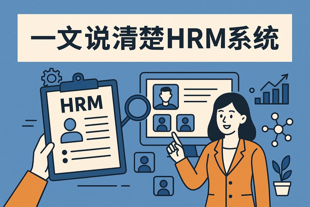 一文说清楚HRM系统