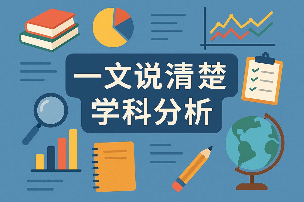 一文说清楚学科分析