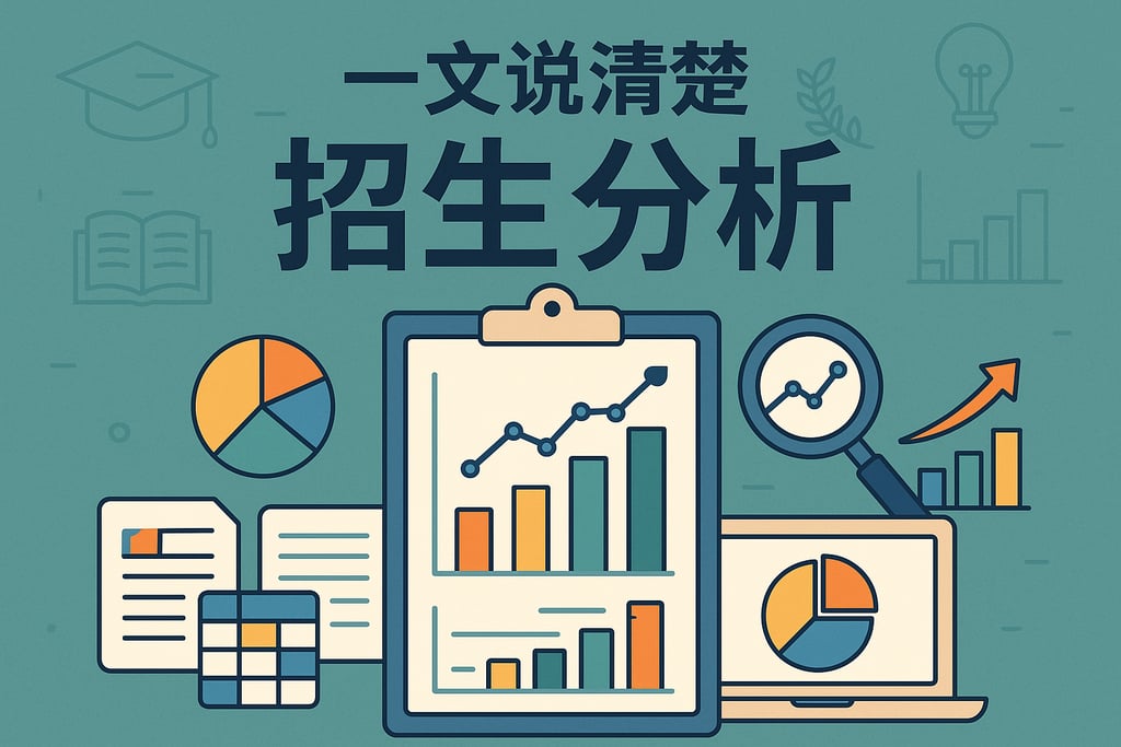 一文说清楚招生分析