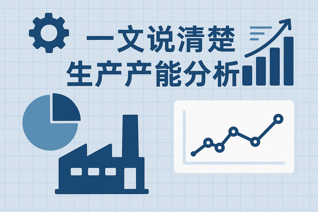 一文说清楚生产产能分析
