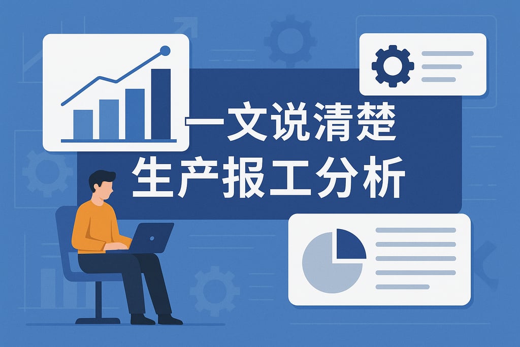 一文说清楚生产报工分析