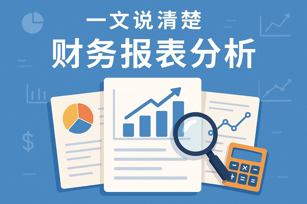 一文说清楚财务报表分析