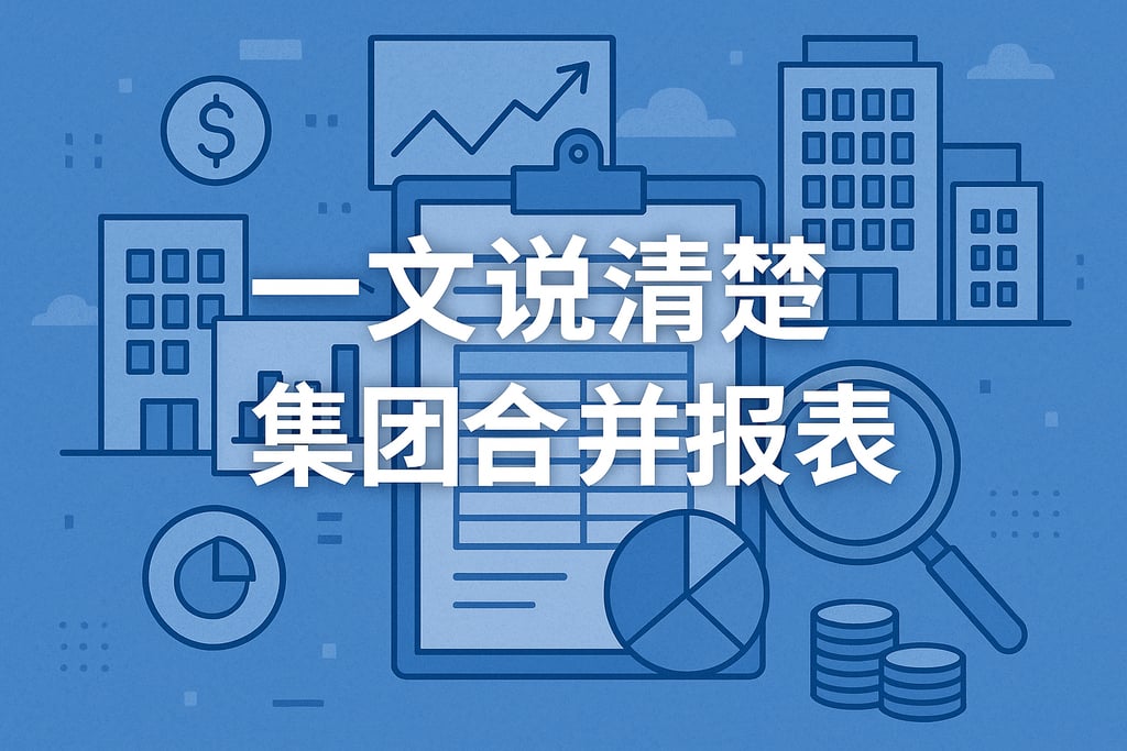 一文说清楚集团合并报表