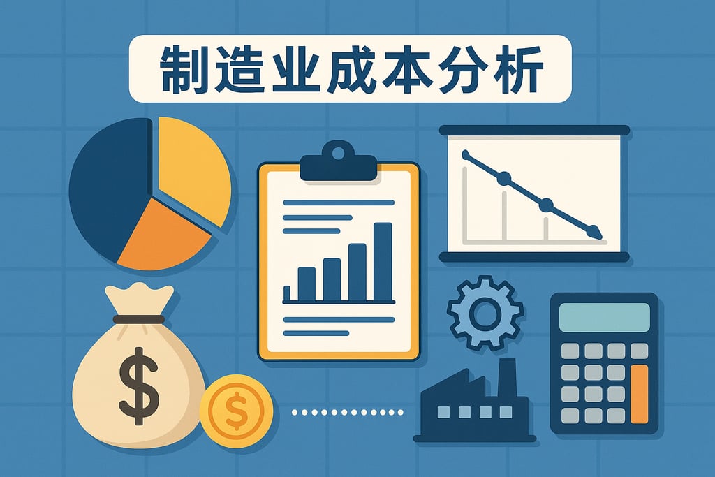 制造业成本分析概念梳理