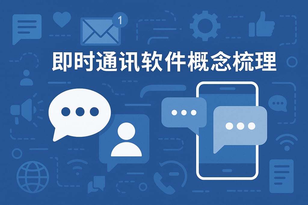 即时通讯软件概念梳理