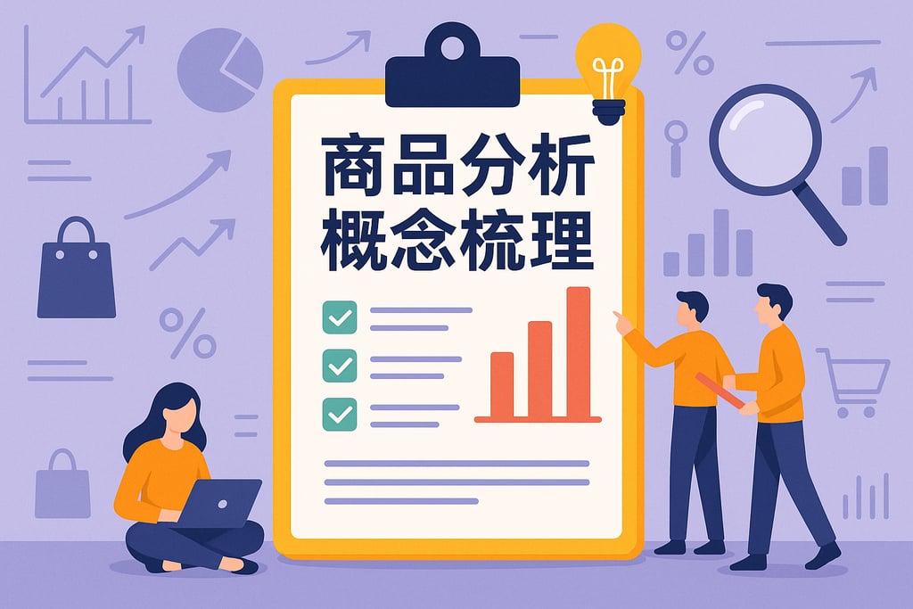 商品分析概念梳理