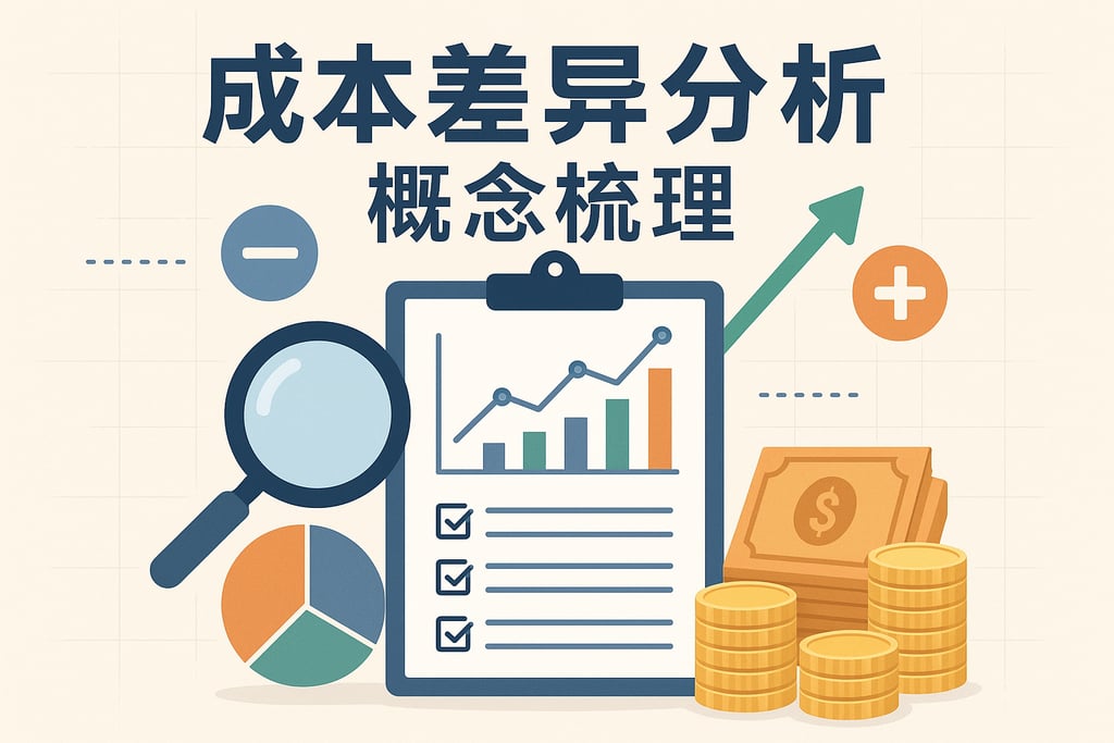 成本差异分析概念梳理