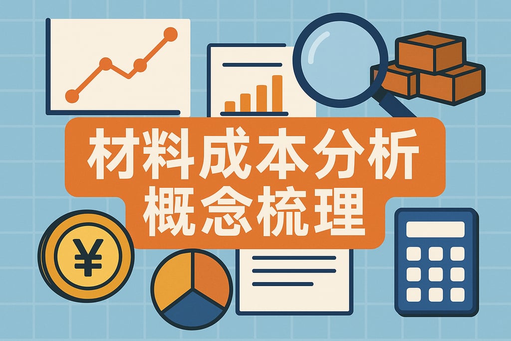 材料成本分析概念梳理