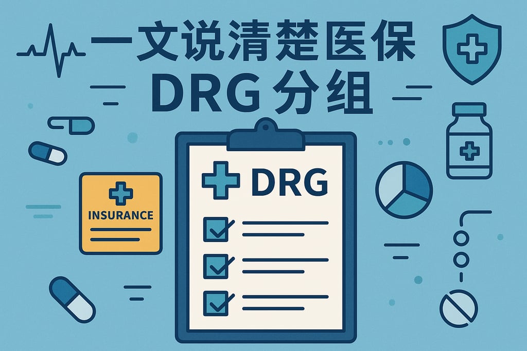一文说清楚医保DRG分组