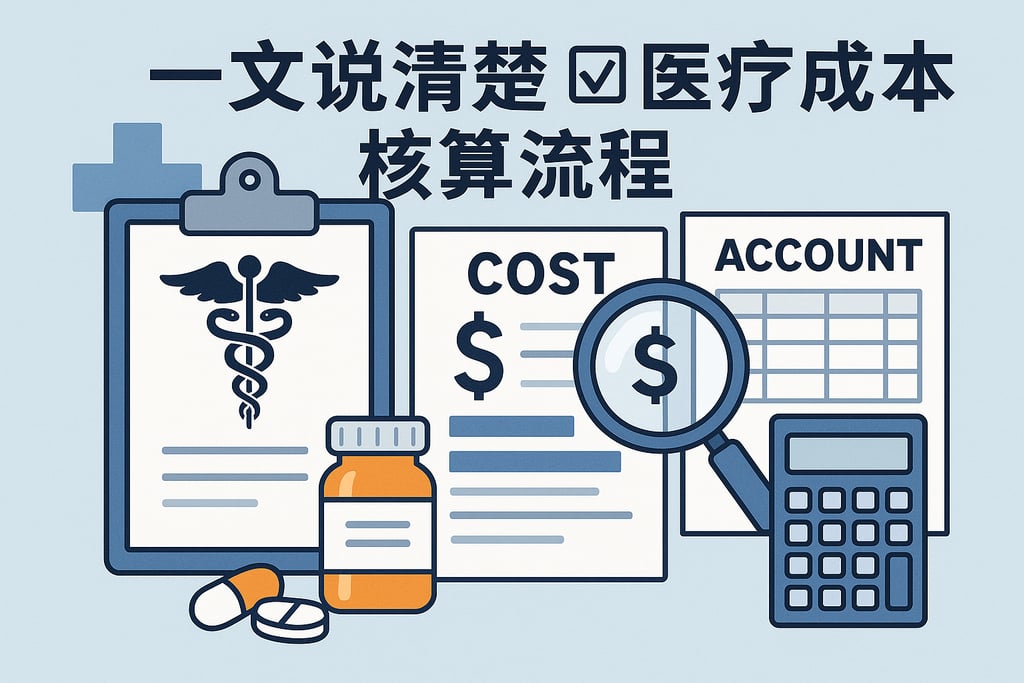 一文说清楚医疗成本核算流程