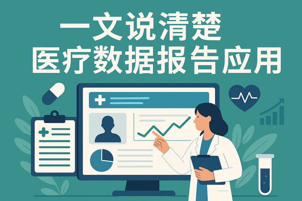 一文说清楚医疗数据报告应用