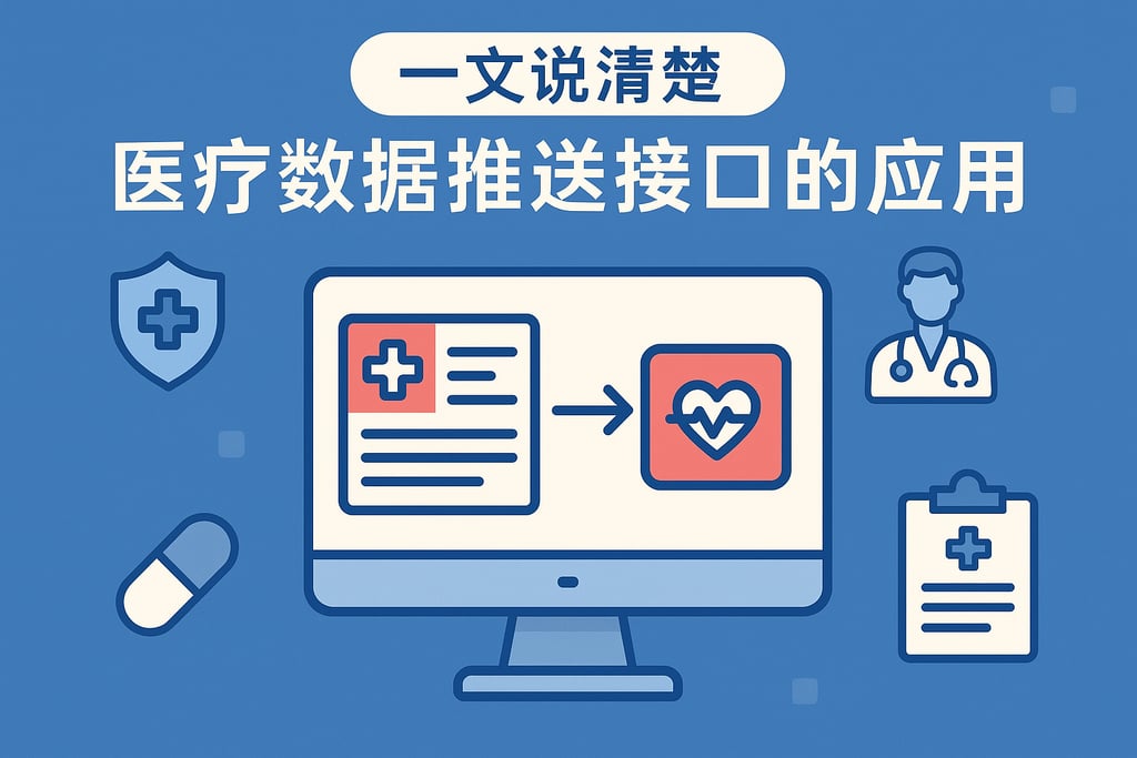 一文说清楚医疗数据推送接口的应用