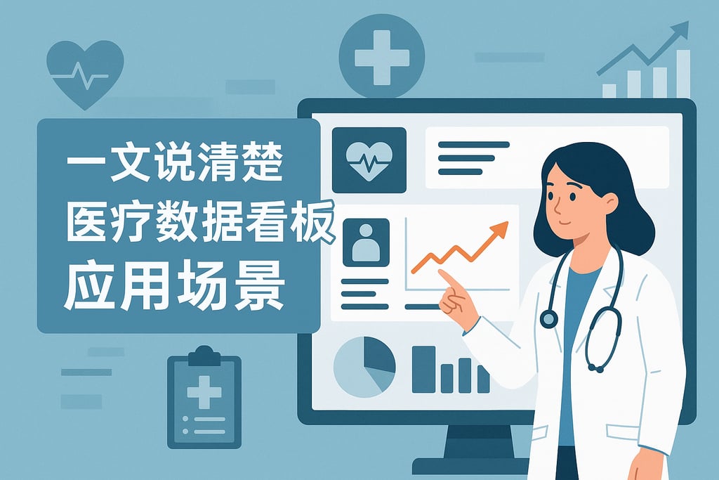 一文说清楚医疗数据看板应用场景
