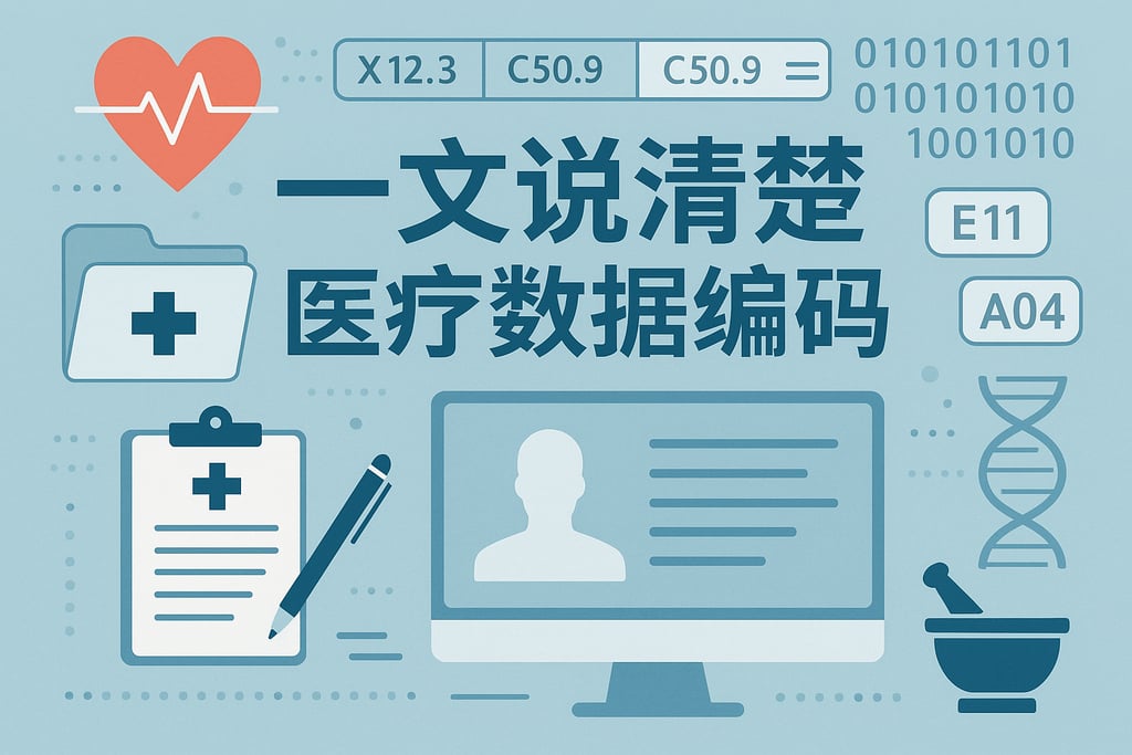 一文说清楚医疗数据编码