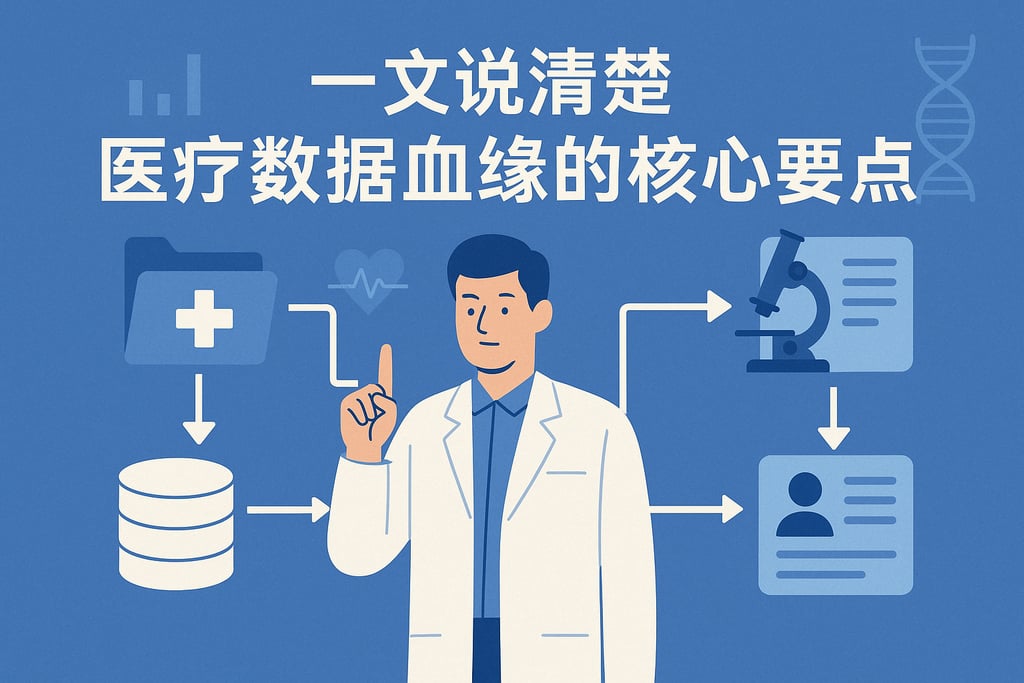 一文说清楚医疗数据血缘的核心要点