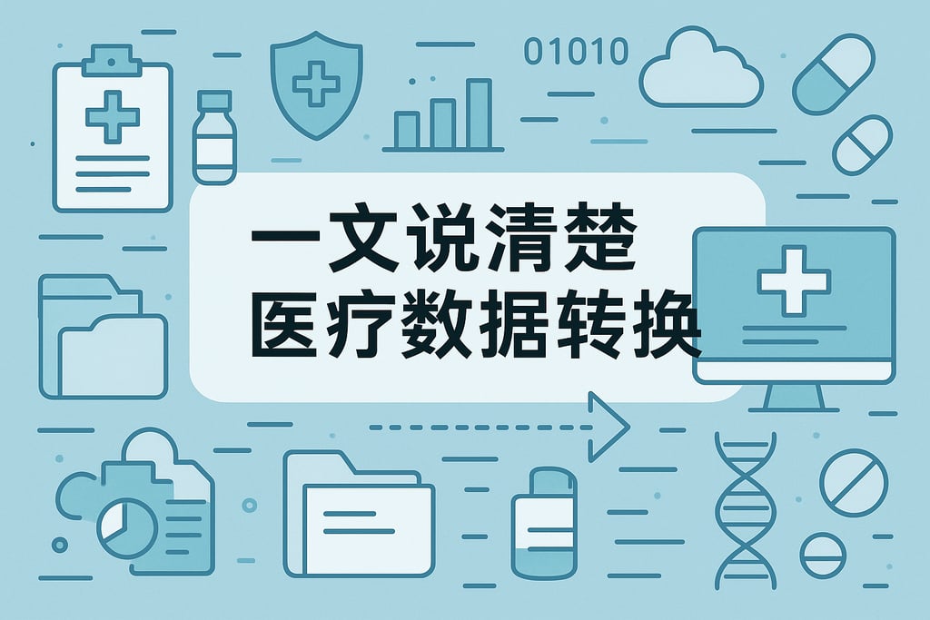 一文说清楚医疗数据转换