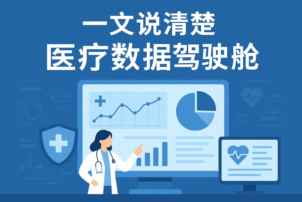 一文说清楚医疗数据驾驶舱