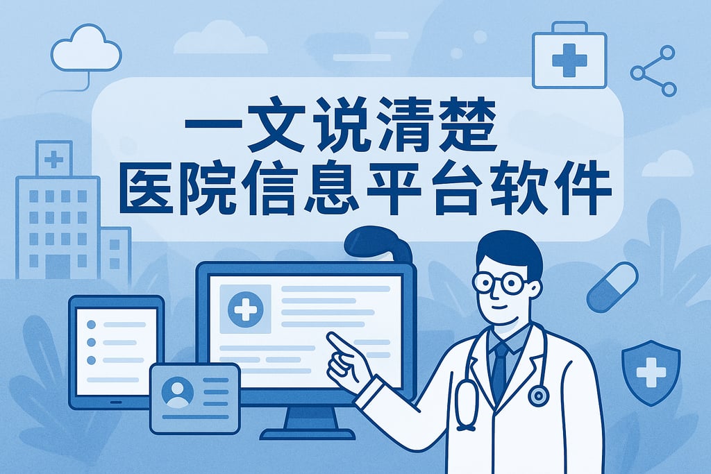 一文说清楚医院信息平台软件