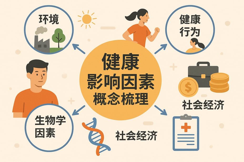 健康影响因素概念梳理