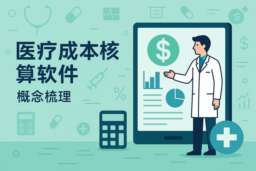 医疗成本核算软件概念梳理