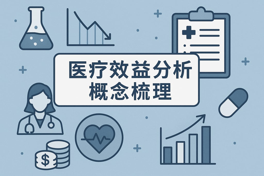 医疗效益分析概念梳理