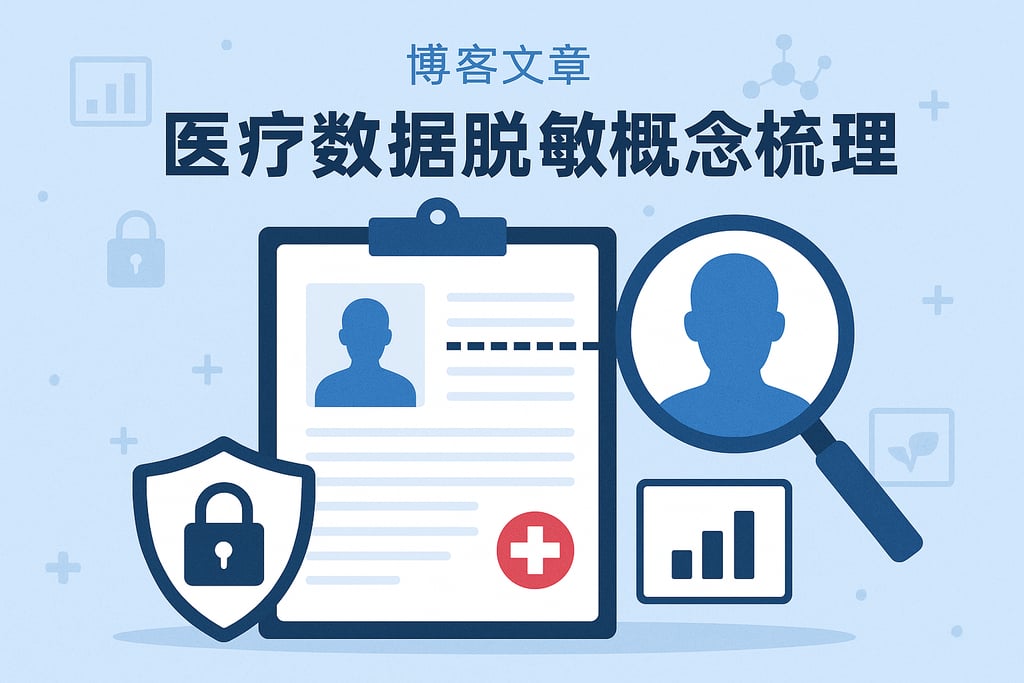 医疗数据脱敏概念梳理