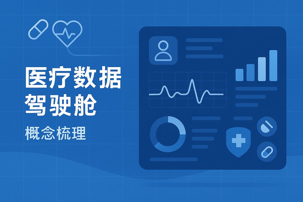 医疗数据驾驶舱概念梳理