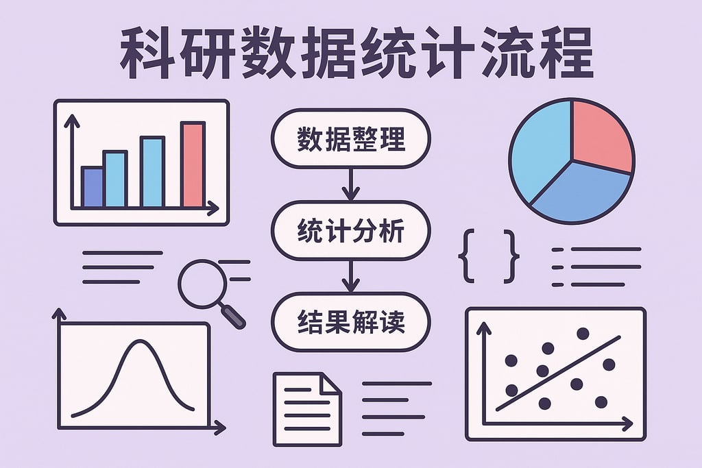 科研数据统计流程概念梳理