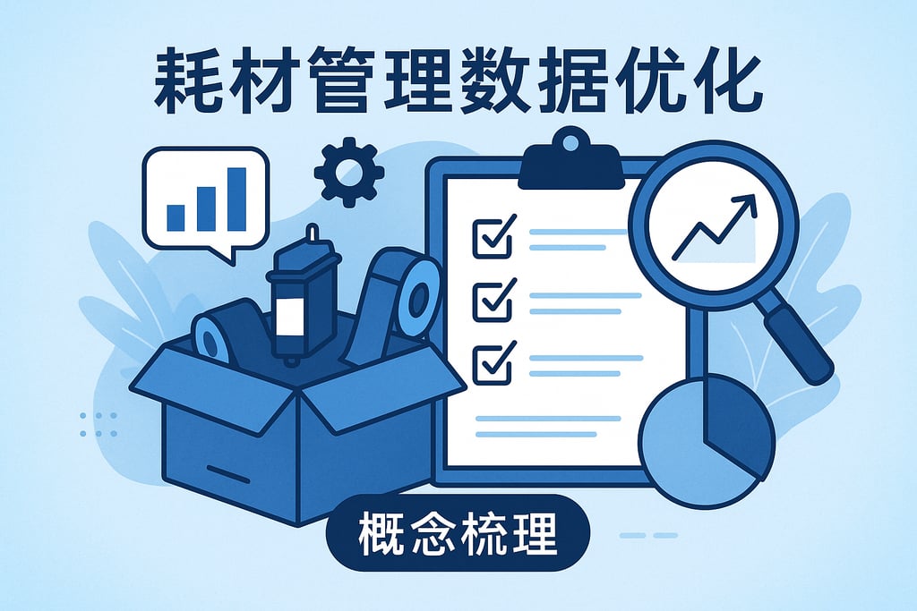 耗材管理数据优化概念梳理