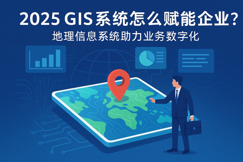 2025GIS系统怎么赋能企业？地理信息系统助力业务数字化
