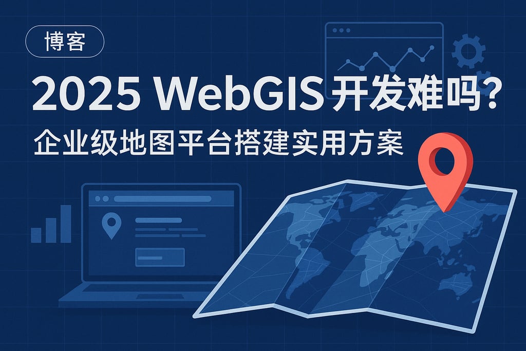 2025WebGIS开发难吗？企业级地图平台搭建实用方案