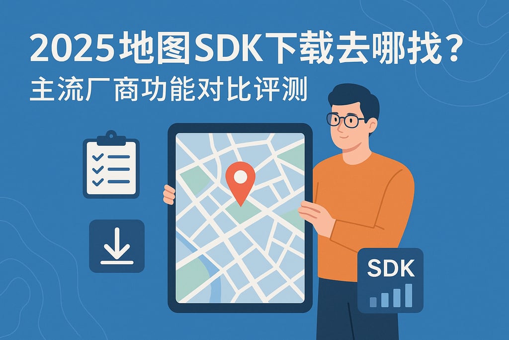 2025地图SDK下载去哪找？主流厂商功能对比评测