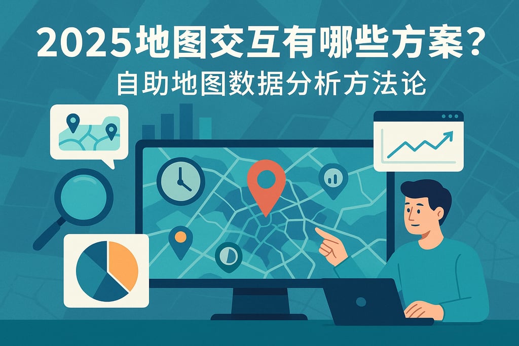 2025地图交互有哪些方案？自助地图数据分析方法论