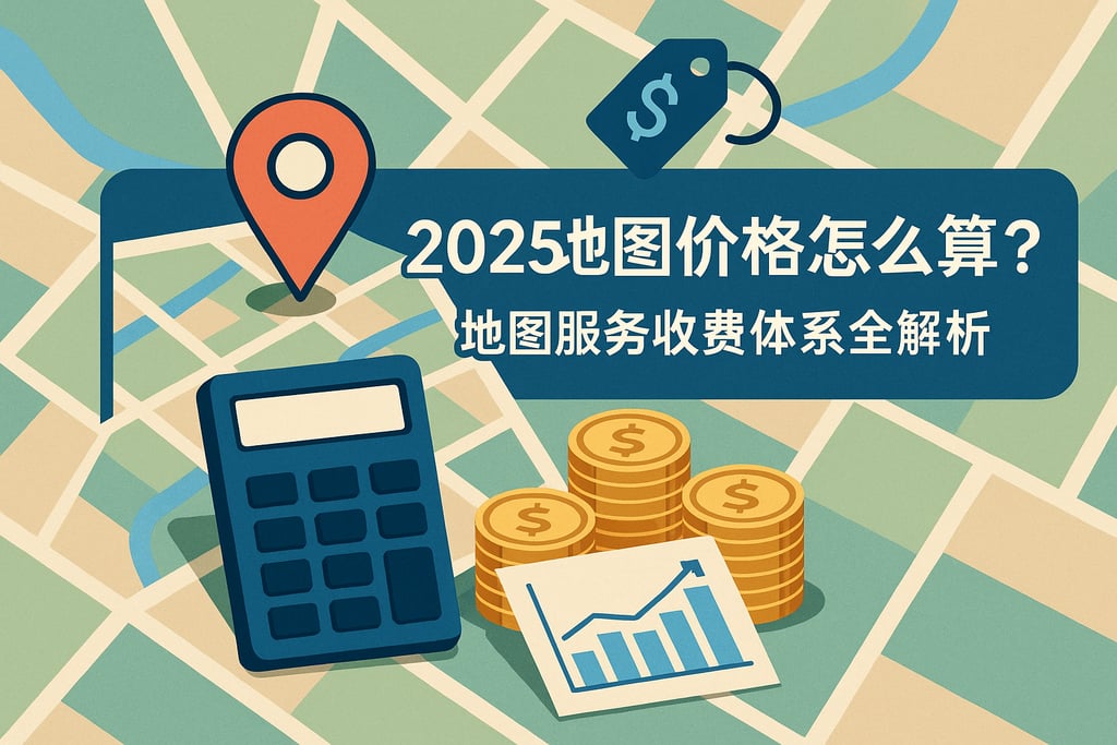 2025地图价格怎么算？地图服务收费体系全解析