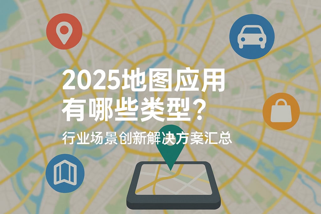2025地图应用有哪些类型？行业场景创新解决方案汇总