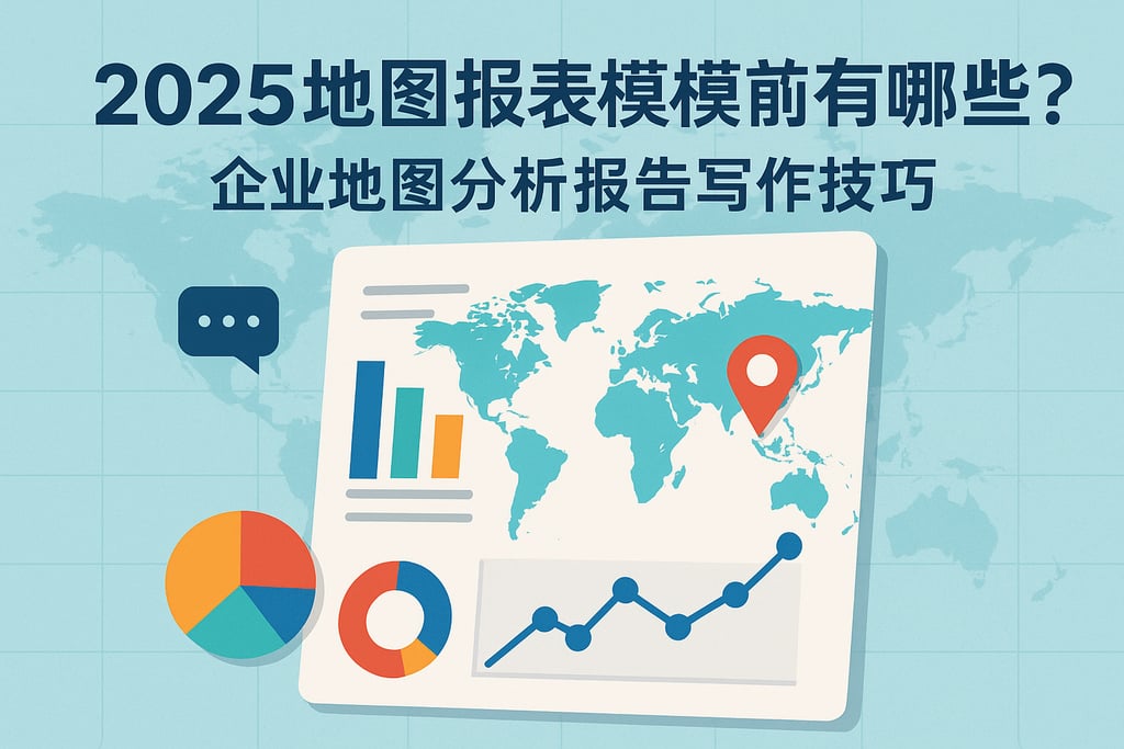 2025地图报表模板有哪些？企业地图分析报告写作技巧