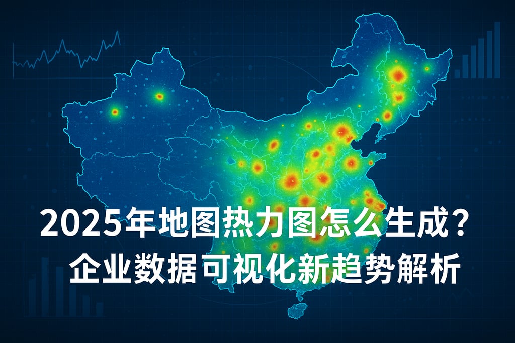 2025地图热力图怎么生成？企业数据可视化新趋势解析