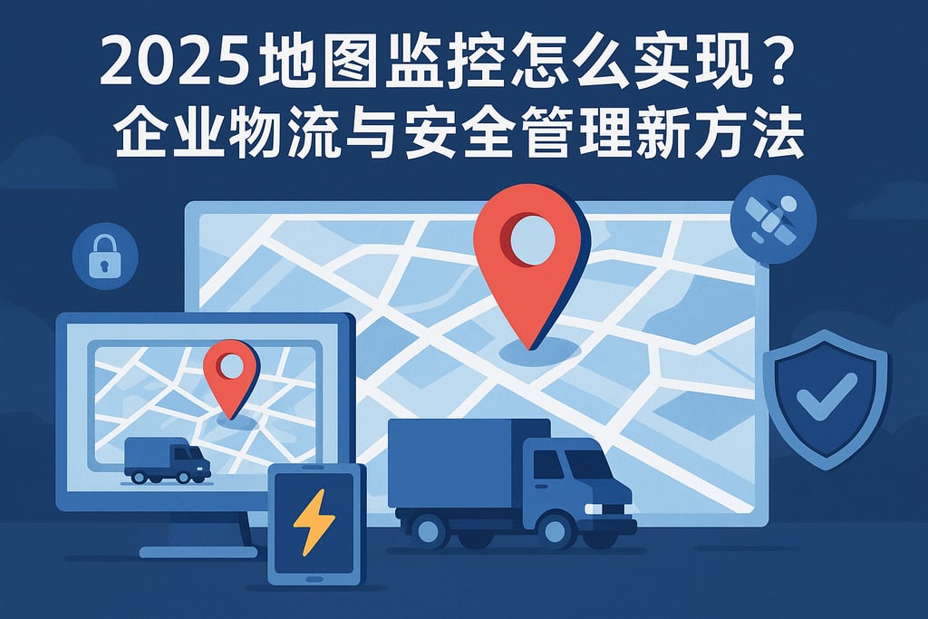 2025地图监控怎么实现？企业物流与安全管理新方法