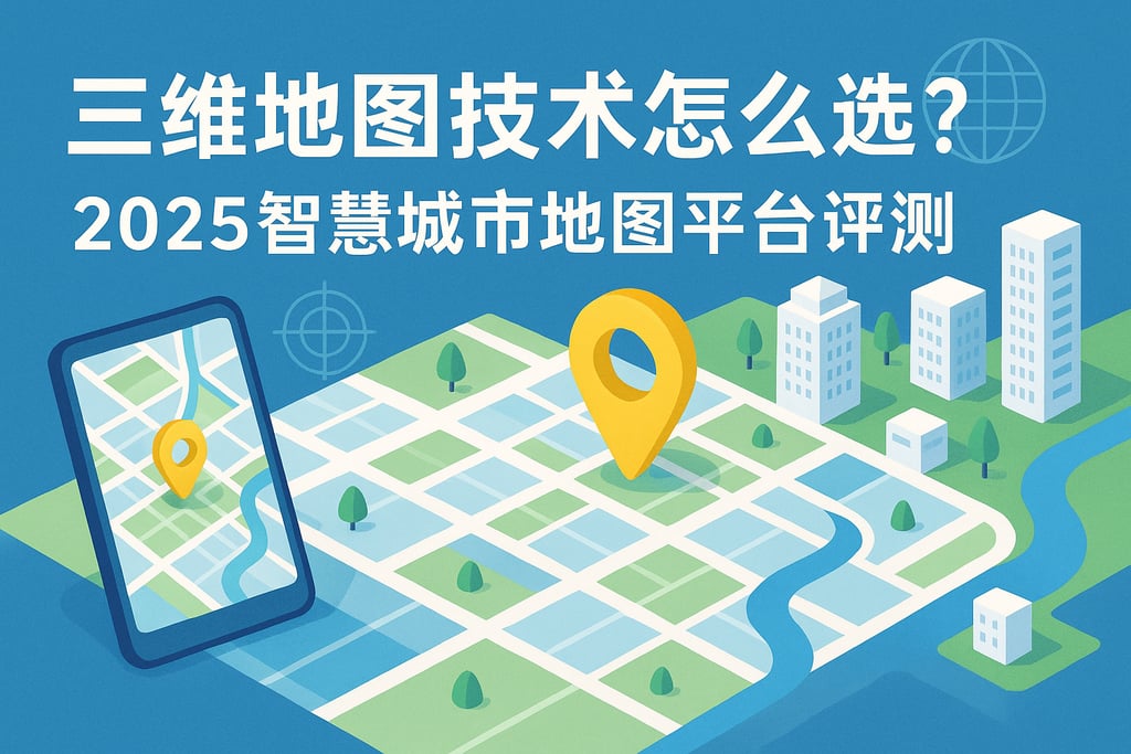 三维地图技术怎么选？2025智慧城市地图平台评测