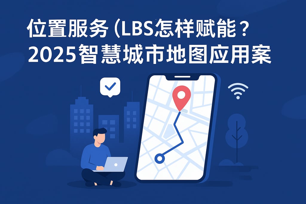 位置服务LBS怎样赋能？2025智慧城市地图应用方案
