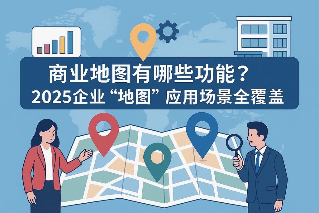 商业地图有哪些功能？2025企业地图应用场景全覆盖