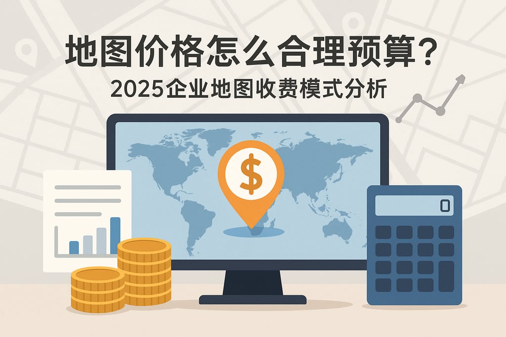 地图价格怎么合理预算？2025企业地图收费模式分析