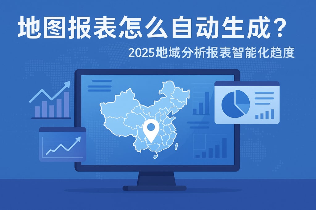 地图报表怎么自动生成？2025地图数据分析报表智能化趋势