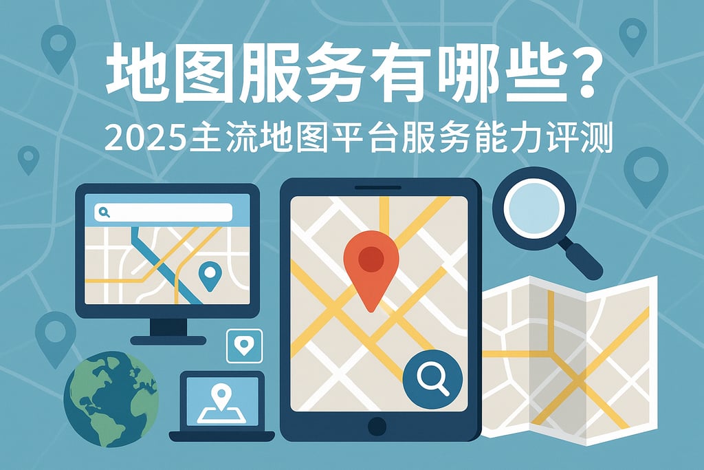 地图服务有哪些？2025主流地图平台服务能力评测