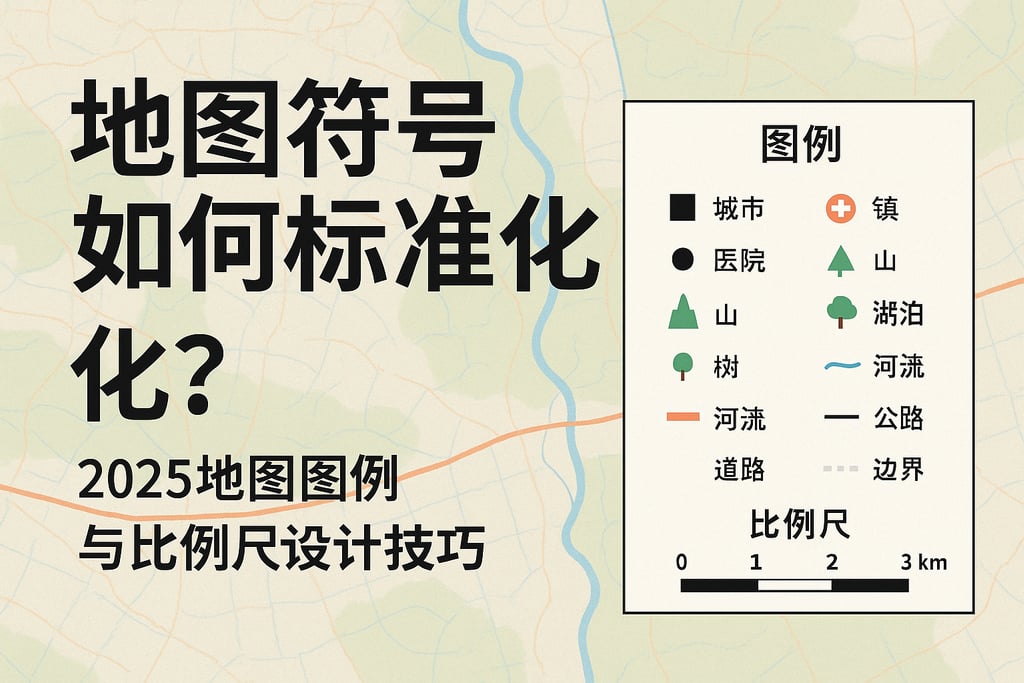 地图符号如何标准化？2025地图图例与比例尺设计技巧