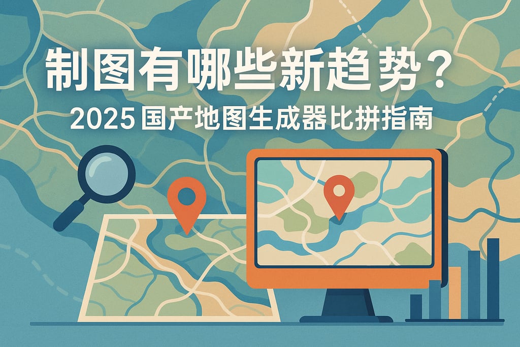 地图绘制有哪些新趋势？2025国产地图生成器比拼指南